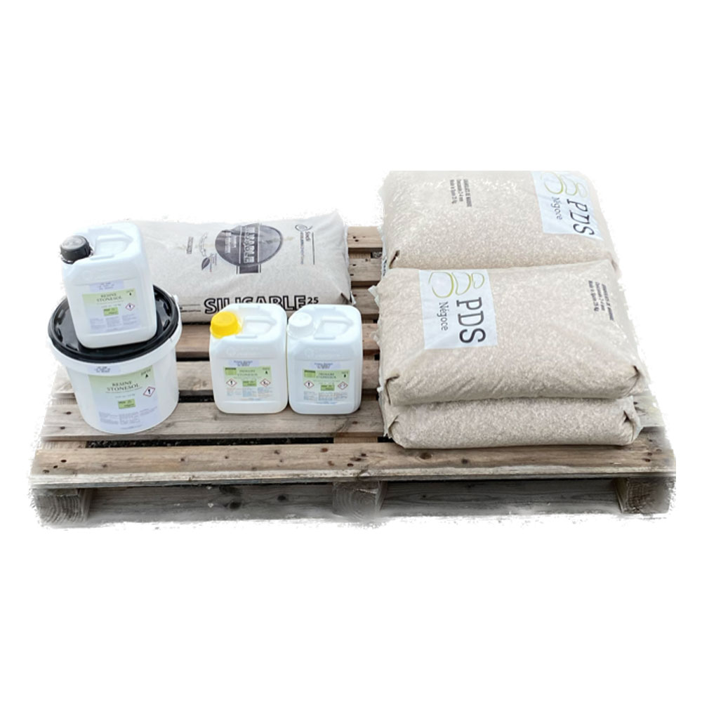 Kit moquette de pierre 6m2